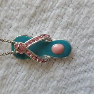 Flip Flop Sandal Necklace